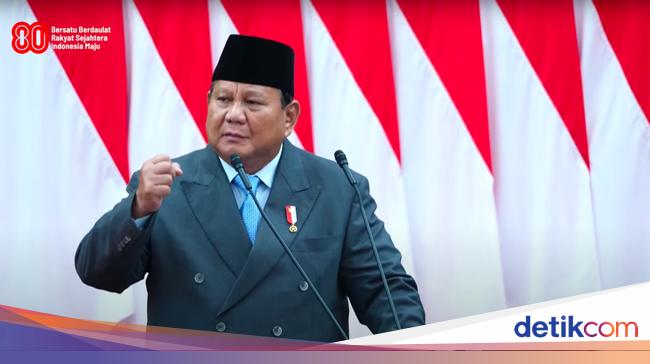 Prabowo Targetkan Ekonomi Tahun Depan Tumbuh 5,4%, Nilai Tukar Rp 16.500/US$