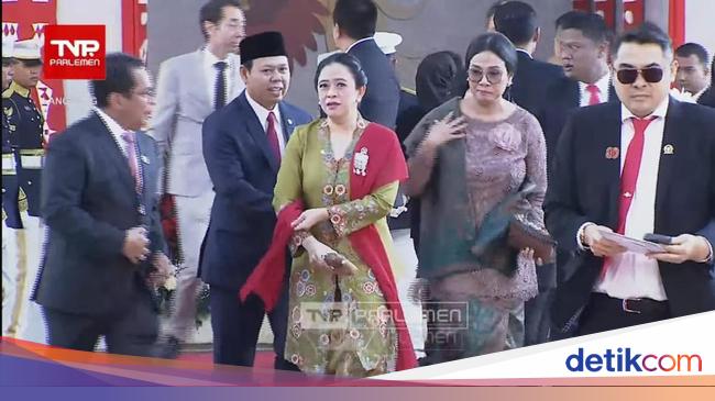 Sidang Tahunan MPR, Puan Berkebaya Hokokai dan Selendang Merah Khusus