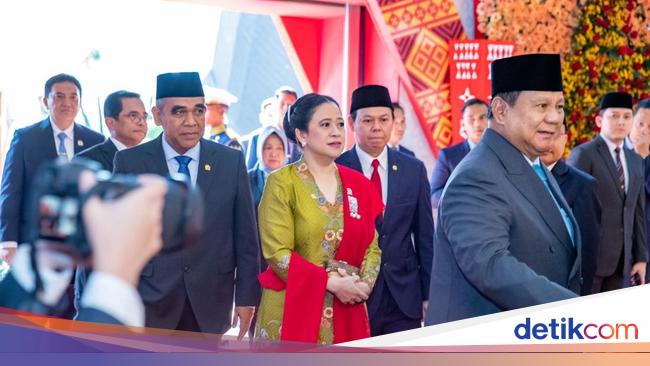 Puan Maharani Wakili Megawati yang Absen Sidang Tahunan MPR