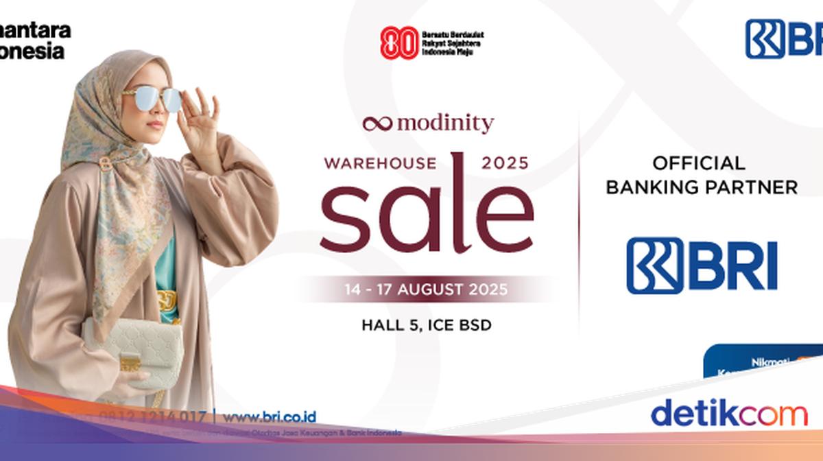 Berburu Koleksi di Modinity Warehouse Sale Lebih Hemat dengan Promo BRI