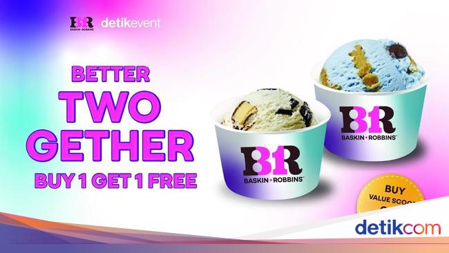 Jajan Hemat 17-an! Baskin Robbins hingga Wendy's Buy 1 Get 1