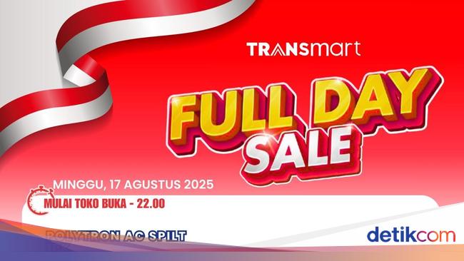 AC Baru Bikin Rumah Adem, di Transmart Full Day Sale Diskon Rp 1,2 Juta