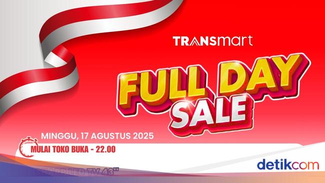 Smart TV 43 Inch Rp 3,1 Juta di Transmart Full Day Sale!