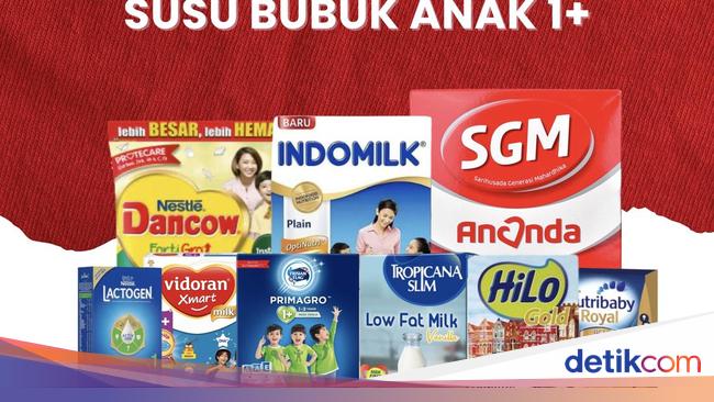 Belanja Susu Bubuk Anak di Transmart Full Day Sale, Diskon 10%!