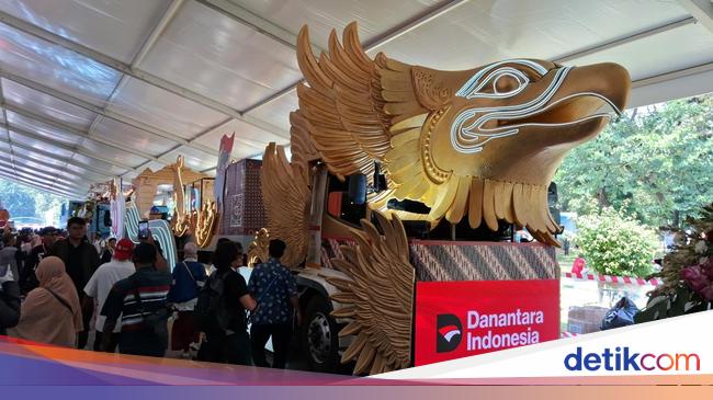 Danantara Ramaikan Karnaval Pesta Rakyat, Pamerkan Garuda Emas