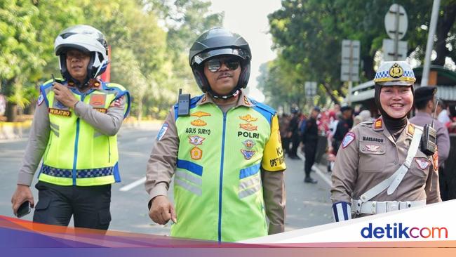 Puncak HUT ke-80 RI Aman-Lancar, Kakorlantas: Berkat Kolaborasi Aparat dan Masyarakat