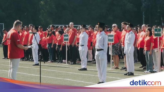 Bangga! Noah Anak BCL Jadi Pemimpin Upacara HUT RI di Sekolah