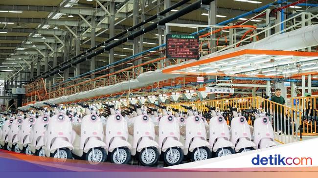 Potret Dapur Produksi Yadea, Motor Listrik Terlaris di Dunia