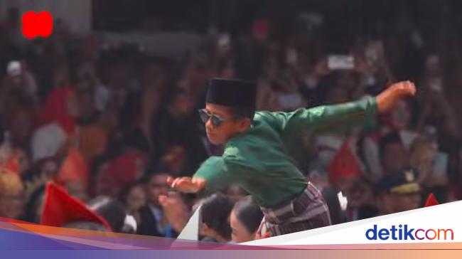 'Aura Farming' Pacu Jalur Meriahkan HUT RI di Istana, Menteri Ikut Joget