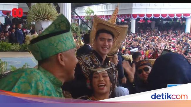 HUT Ke-80 RI, Zita Anjani dan Verrell Asyik Joget Tabola Bale di Istana