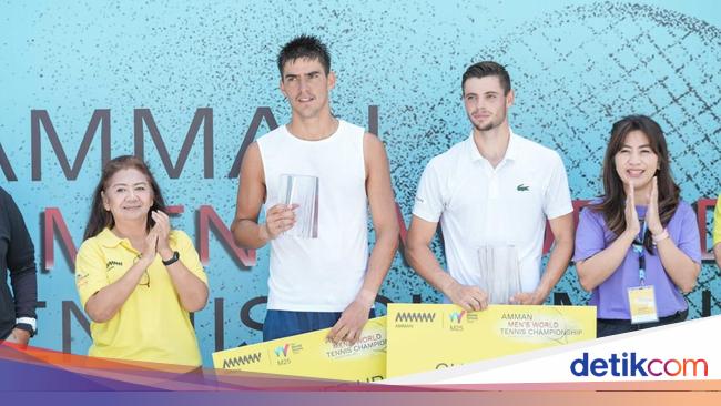 Tanpa Lawan, Arthur Gea Juara Lagi di Men's World Tennis Championship