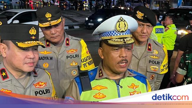 Kakorlantas Polriは、インドネシア共和国の80周年の安全性がスムーズに稼働していることを保証します