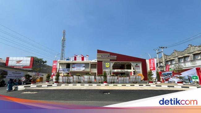 Pasar Citayam Diresmikan, 100 Kios Belum Terisi Pedagang