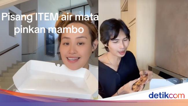 Baru! Kini Pinkan Mambo Percaya Diri Jual Pisang Goreng Rp 200 Ribu