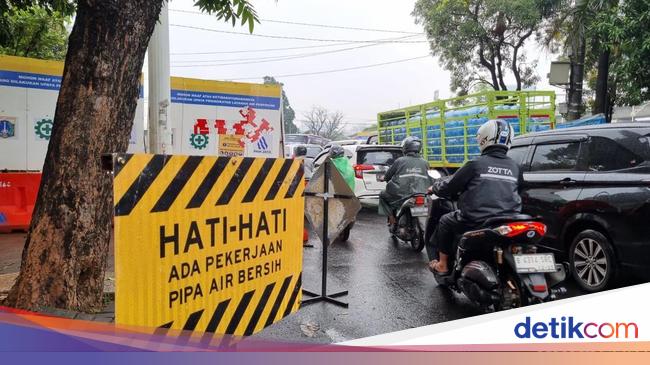 Picu Macet Panjang, Proyek Galian di Lebak Bulus Berlangsung Sampai Desember