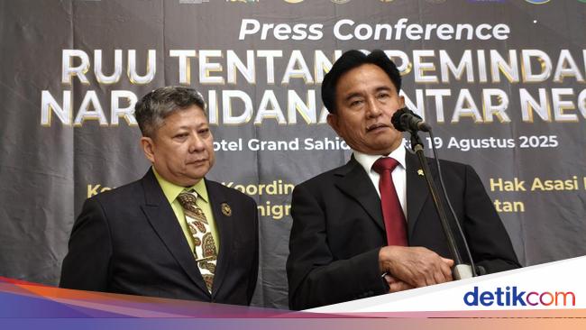 Pemerintah Lakukan Finalisasi Draf RUU Pemindahan Napi Antarnegara