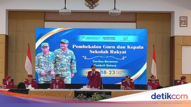 Pembekalan Guru-Kepsek Sekolah Rakyat, Mensos Ingatkan Arahan Presiden