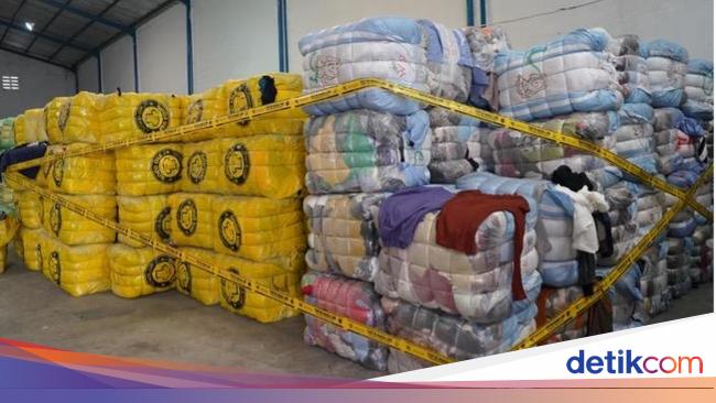 Pakaian Bekas Impor Ilegal dari Korea-China Diamankan, Nilainya Rp 112,35 M