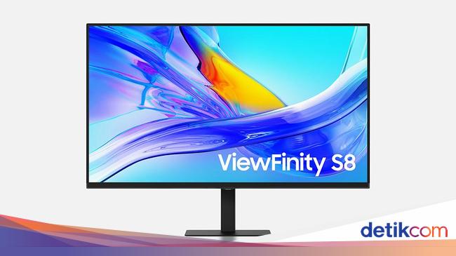 Samsung Bawa ViewFinity S8 ke Indonesia, Monitor 37 Inch 4K Buat Kerja