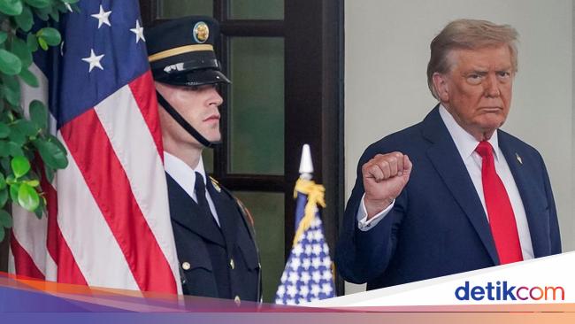 トランプの手には奇妙な白い兆候があり、ネチズンは興奮しています