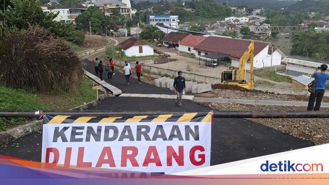 Akses Stasiun Batutulis Bogor Rampung Diaspal, Kapan Bisa Dilintasi?
