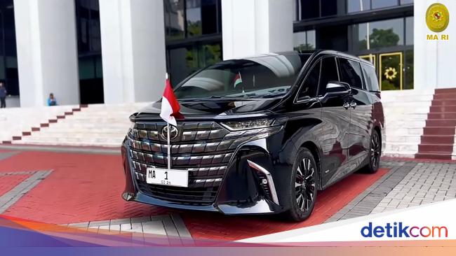 Mahkamah Agung Kini Punya Pelat Kendaraan Dinas Kode Khusus 'MA'