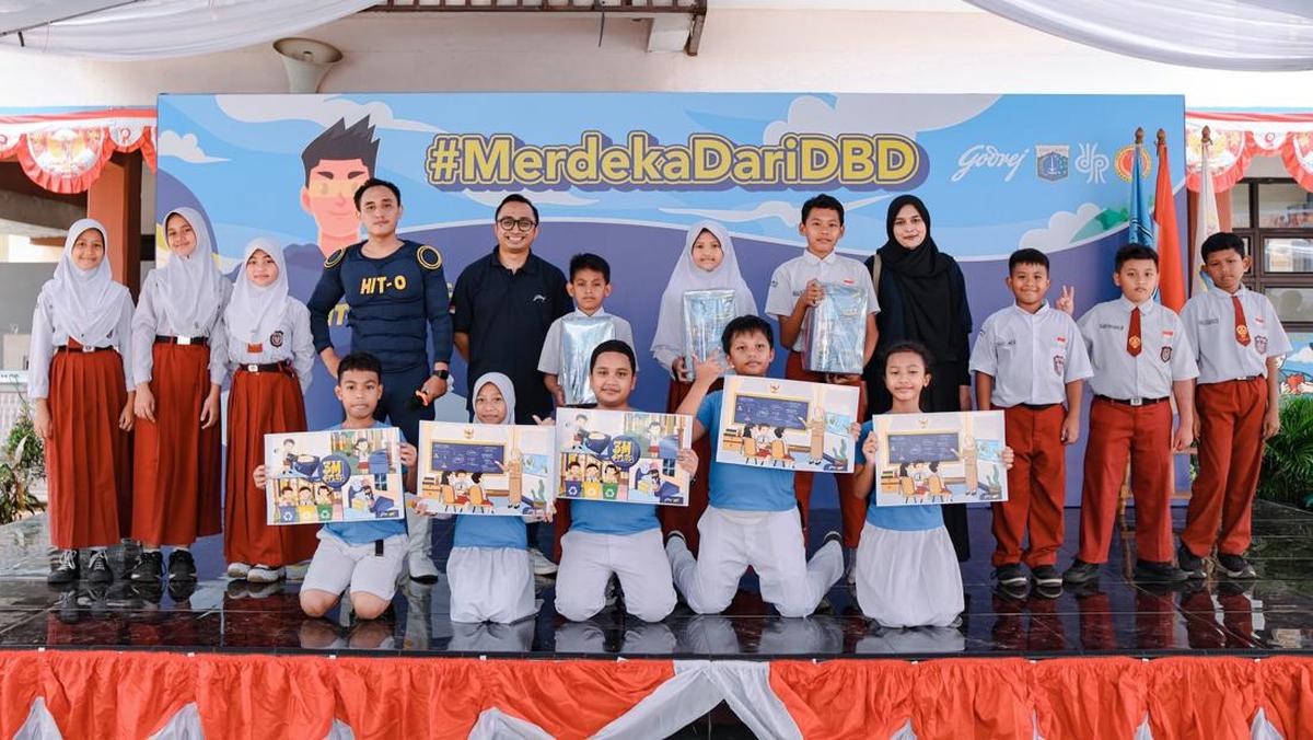 Godrej Ajak 20.000 Siswa SD Jadi 'Pahlawan' Pencegah DBD