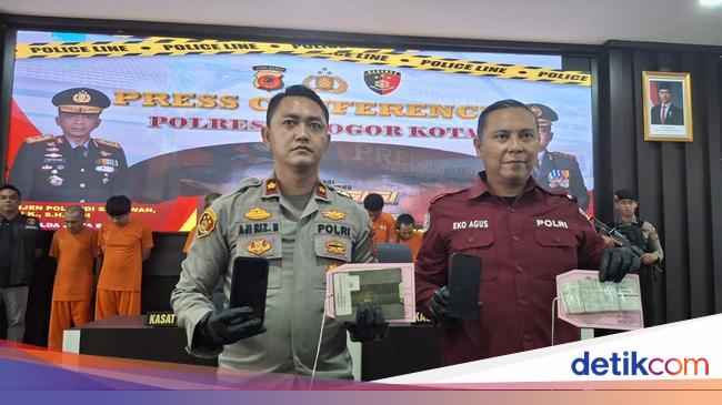 Komplotan Copet Dibekuk Polresta Bogor Raup Ratusan Juta Harta Korban
