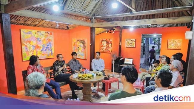 Fadli Zon Serap Aspirasi Seniman di Kembang Jati Art House Yogyakarta