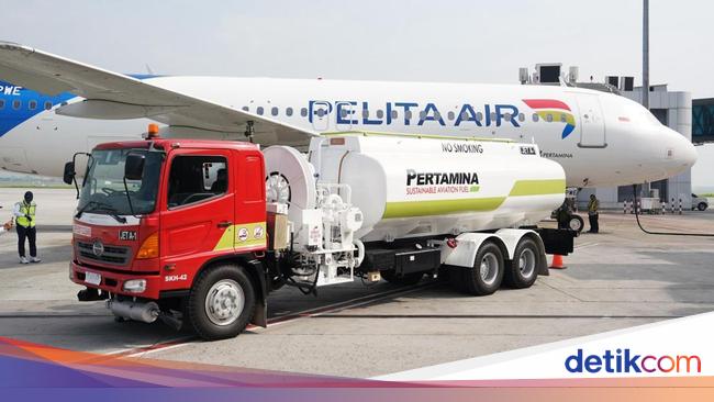 Sejarah! Maskapai RI Terbang Pakai Bahan Bakar Olahan Minyak Jelantah