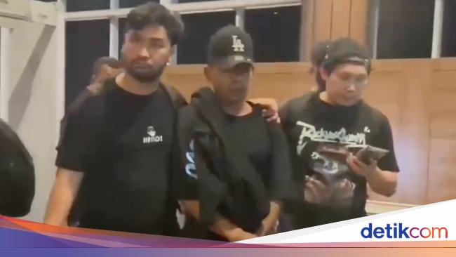 Momen 4 Penculik Kacab Bank di Jakarta Tertunduk Usai Ditangkap Polisi