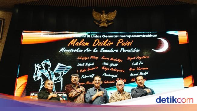 Fadli Zon Tegaskan Peran Sastra sebagai Penopang Peradaban Bangsa