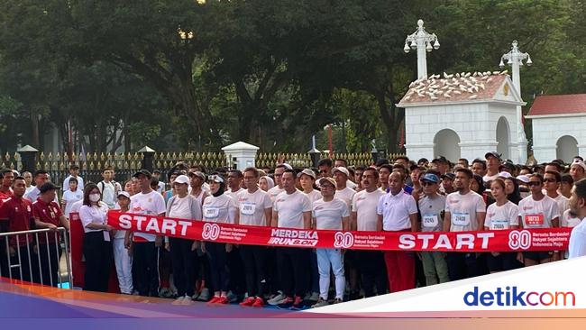 Merdeka Run 2025 Dimulai, Diikuti Sejumlah Menteri Kabinet Merah Putih