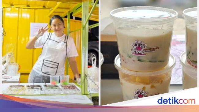 Kalina Ocktaranny Jualan Es Teler, Patok Harga mulai Rp 13 Ribu Saja