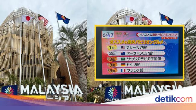 Malaysia Jadi Negara dengan Makanan Terlezat di Osaka World Expo 2025