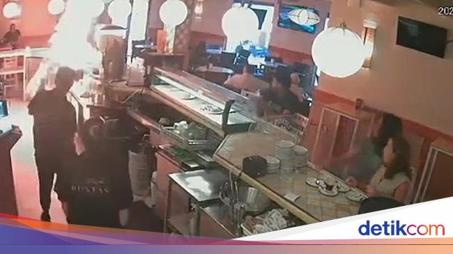 Tak Dikasih Mayones, Pria Ini Nekat Bakar Kafe Tempatnya Makan