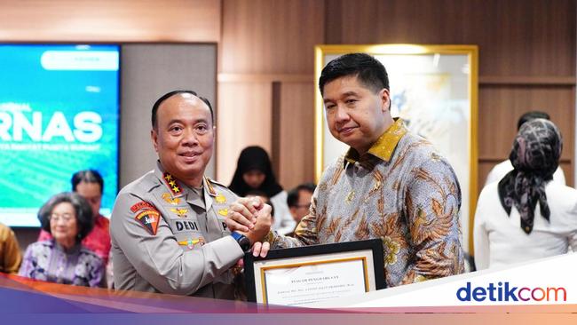 Polri Dapat Penghargaan dari Menteri PKP Atas Dukungan 3 Juta Rumah Subsidi