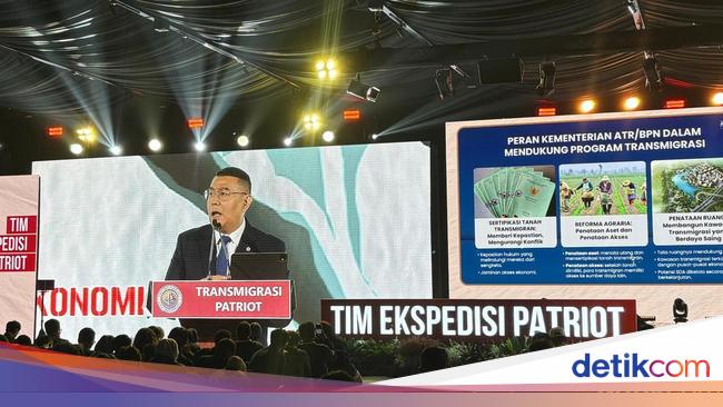 Kementerian ATR Percepat Sertifikasi 600.000 Ha Tanah Transmigran