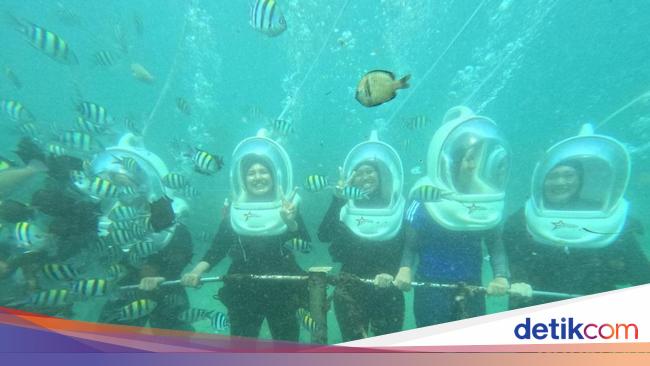 Aktivitas Seru Sea Walking di Bali: Berjalan di Dasar Laut Tanpa Berenang