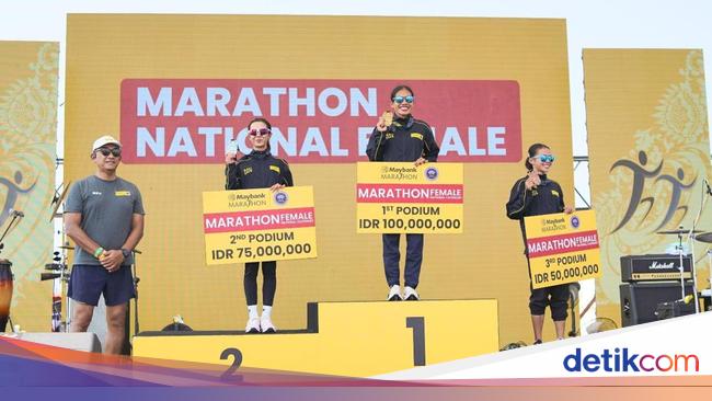 Robi &amp; Odekta Bawa Indonesia Juara Nasional di Maybank Marathon 2025