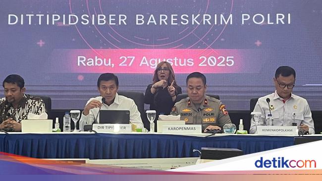 Siber Bareskrim Bongkar 235 Kasus Judol Periode Mei-Agustus, Ada 259 Tersangka