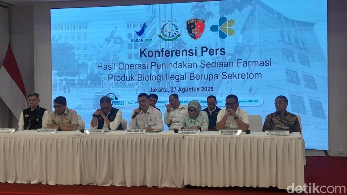 BPOM Tindak Sarana Produksi Stem Cell Ilegal di Magelang, Pelaku Dokter Hewan