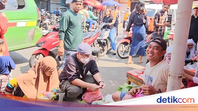 Wawalkot Tangsel Blusukan ke Pasar Serpong, Serap Aspirasi soal Penataan