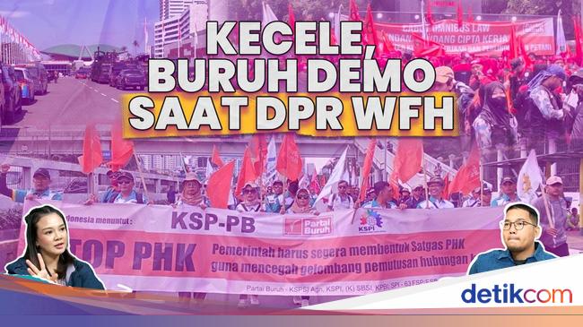 Terpusat di DPR, Demo Buruh Sampaikan 6 Tuntutan Utama