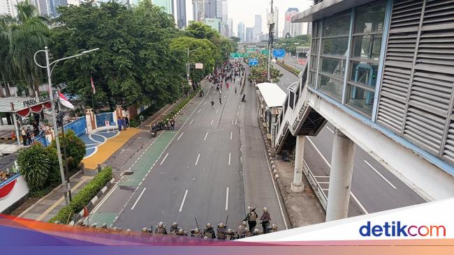 Info Demo 28 Agustus di Sekitar DPR: Titik Massa Sore Ini dan Rekayasa Lalin