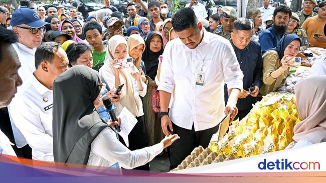 Stabilkan Harga Bapok, Pemprov Sumut Gelar Pasar Murah di 33 Kabupaten/Kota