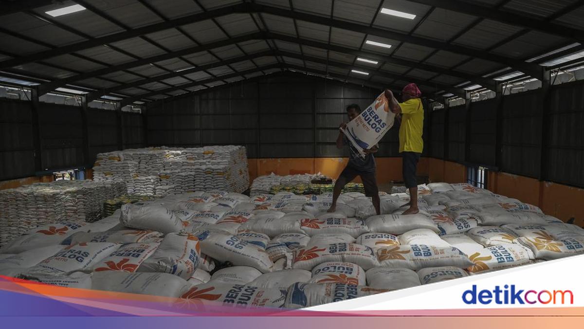 1,45 Juta Ton Beras Numpuk di Gudang Bulog, 29 Ribu Ton Turun Mutu