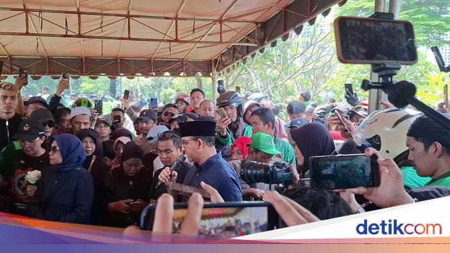 Anies Hadiri Pemakaman Affan: Mari Beri Keteduhan-Perjuangkan Keadilan