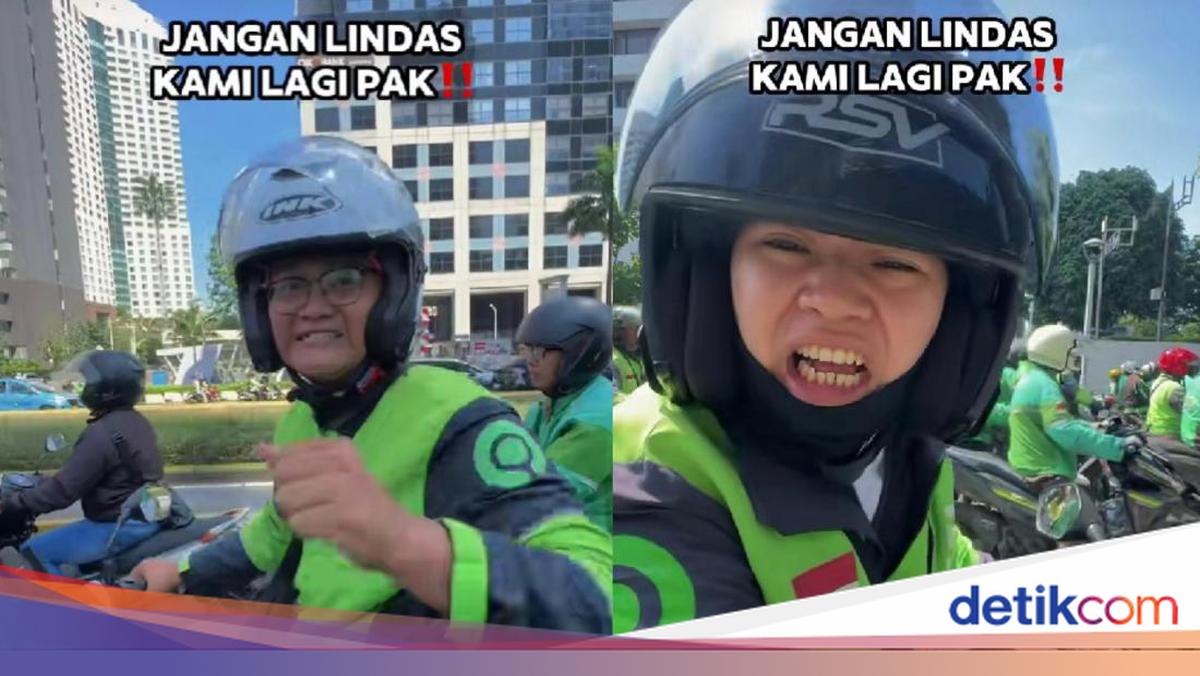 Viral Bikin Haru Video Driver Ojol Suarakan 'Jangan Lindas Kami Lagi Pak'