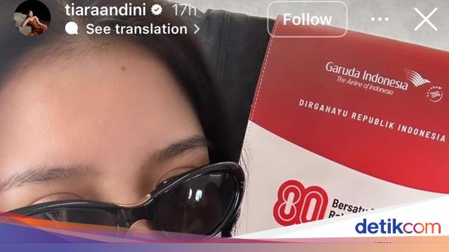 Cerita Tiara Andini Menolak Tukar Kursi sama 'Menteri' di Pesawat Garuda